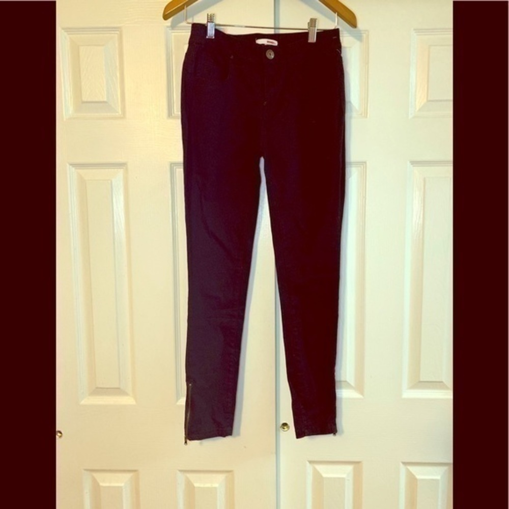 Bongo Black Ankle Biter Meteorite SKINNY Jeans 5‎